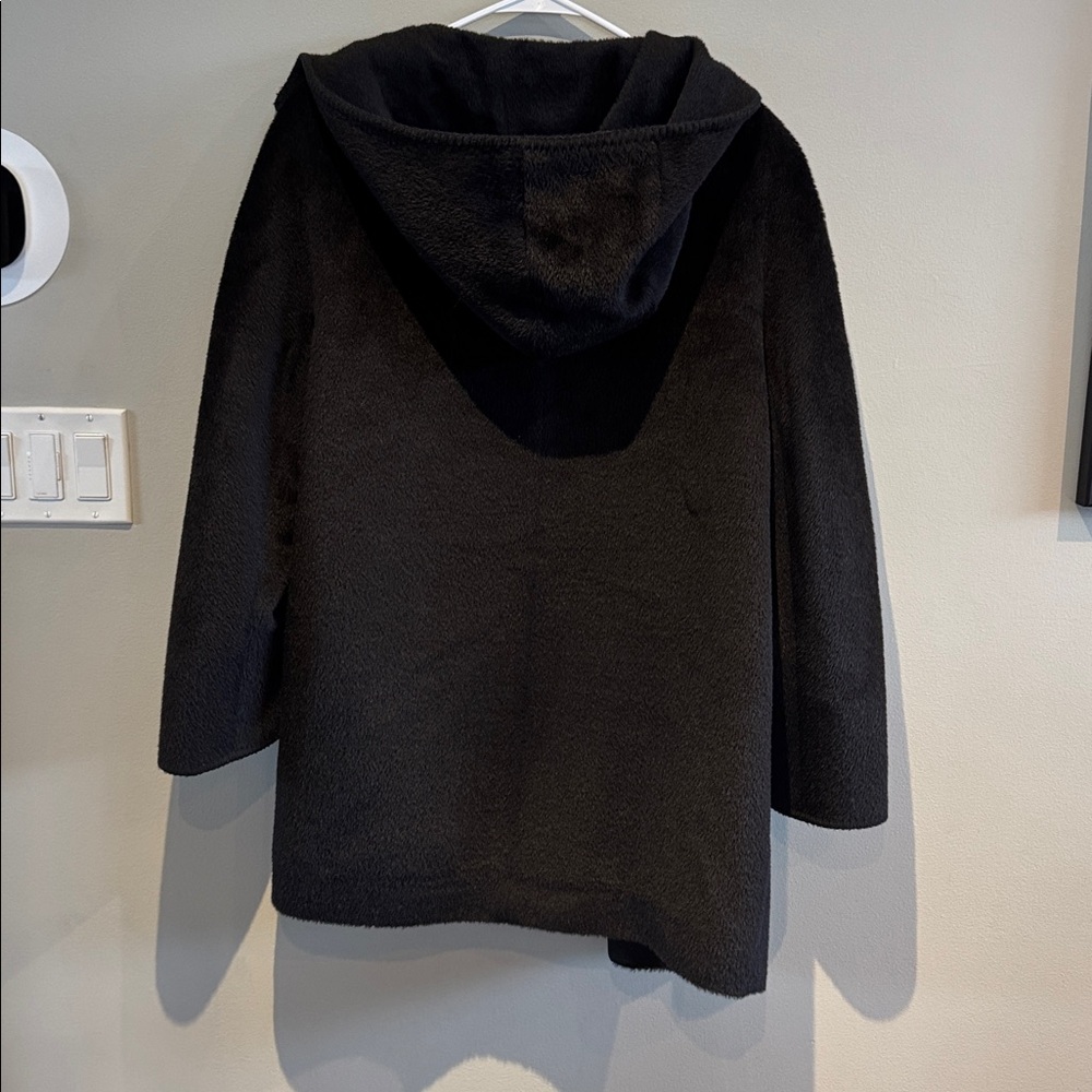 Piacenza baby llama hooded coat 8 oversized - Picture 5 of 5